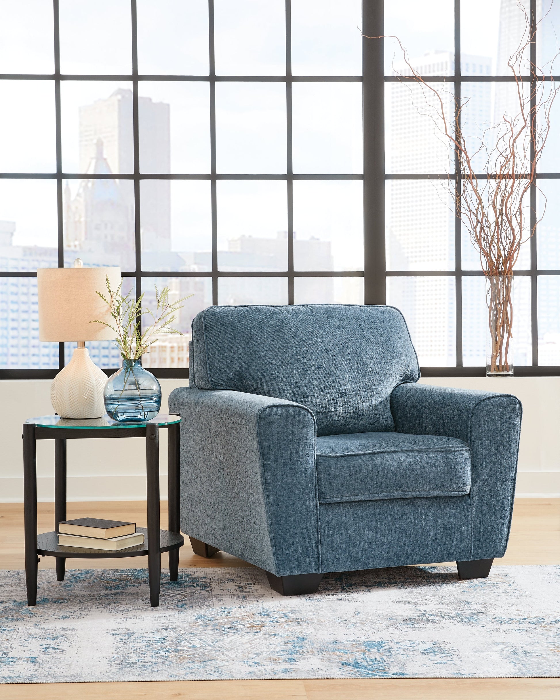 Cashton Blue Chair - 4060520 - Luna Furniture - Dallas Store