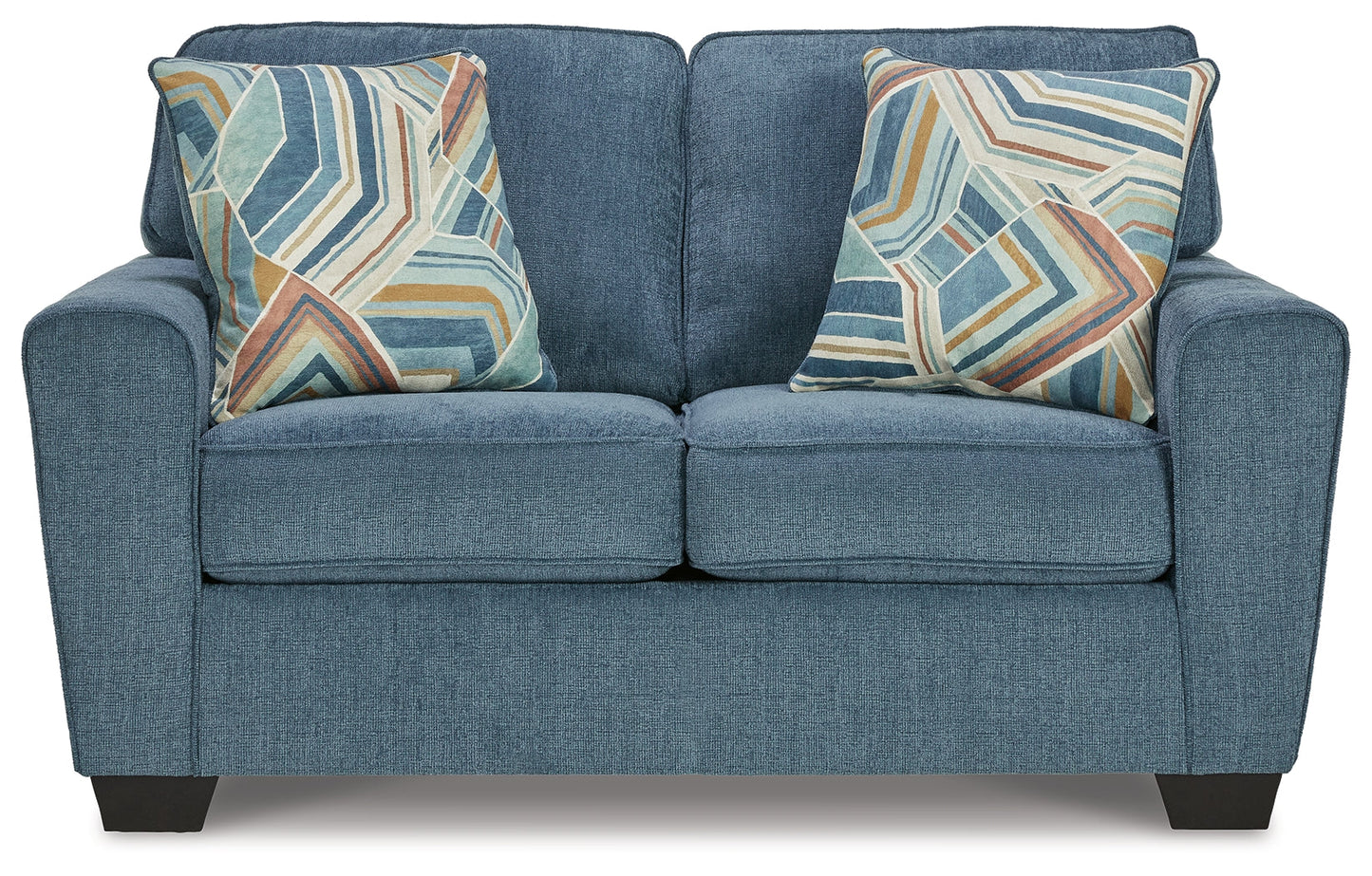 Cashton Blue Loveseat - 4060535 - Luna Furniture - Dallas Store