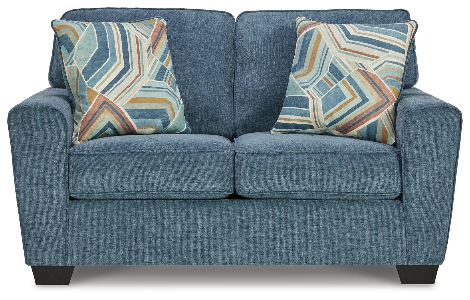 Cashton Blue Loveseat - 4060535 - Luna Furniture - Dallas Store