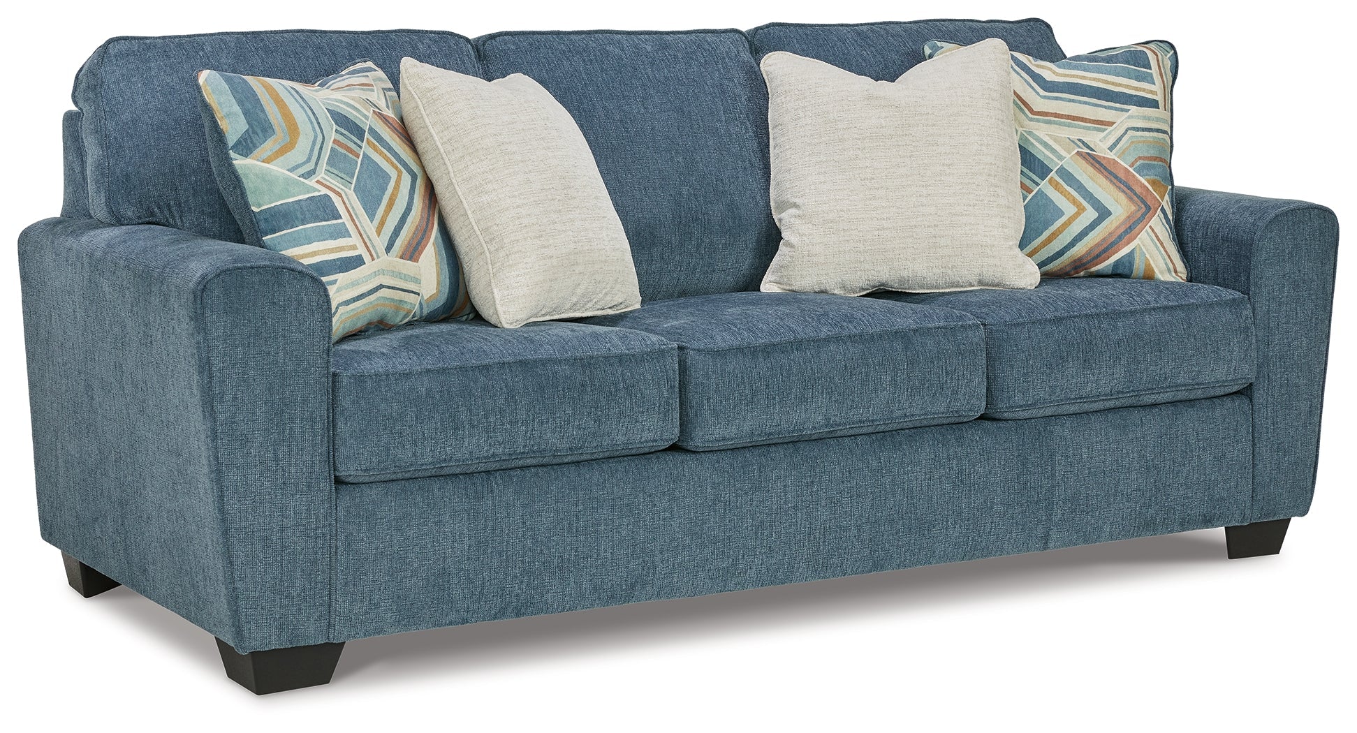Cashton Blue Queen Sofa Sleeper - 4060539 - Luna Furniture - Dallas Store