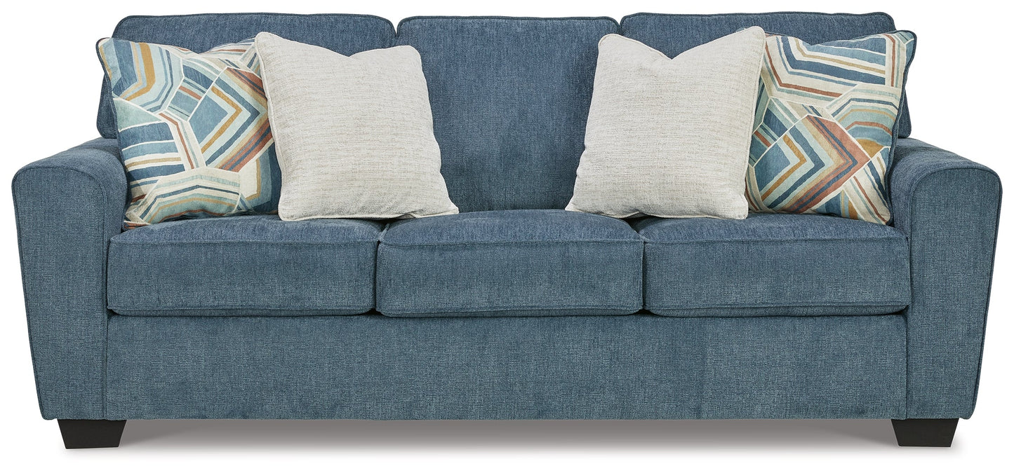 Cashton Blue Sofa - 4060538 - Luna Furniture - Dallas Store