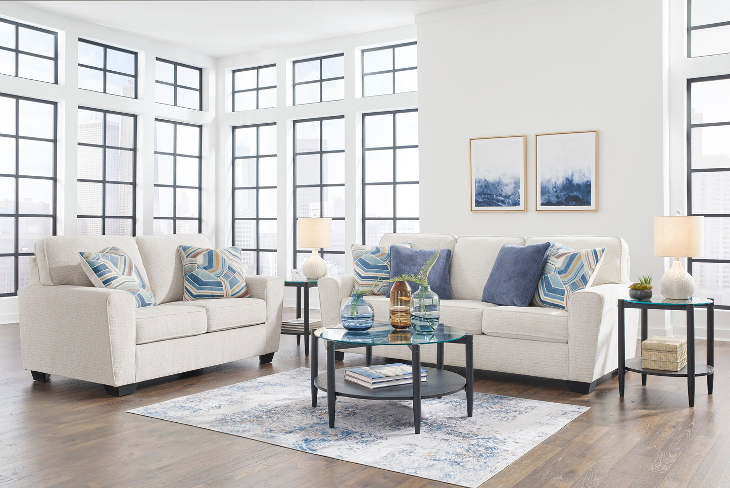 Cashton Snow Living Room Set - SET | 4060438 | 4060435 - Luna Furniture - Dallas Store