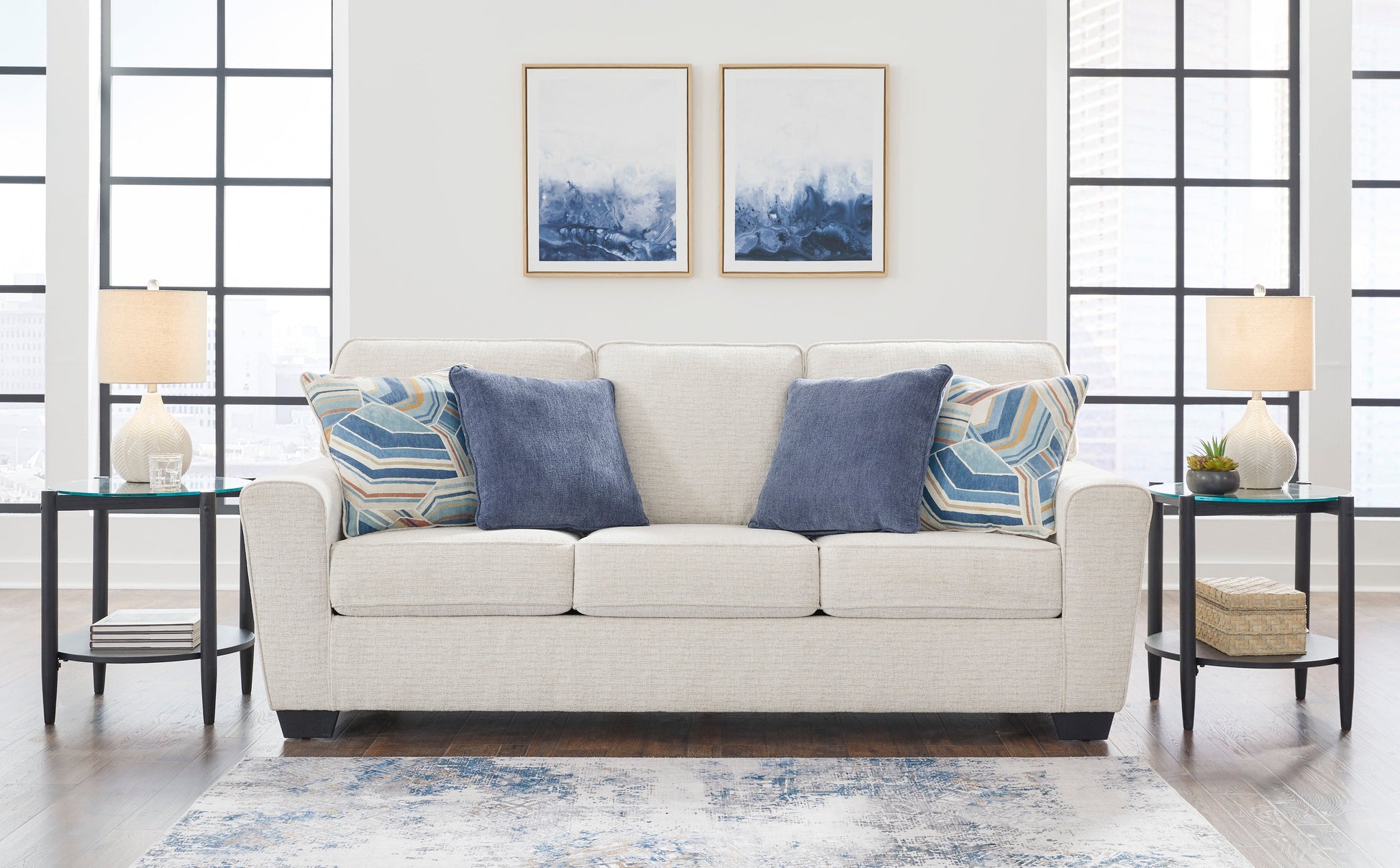 Cashton Snow Living Room Set - SET | 4060438 | 4060435 - Luna Furniture - Dallas Store