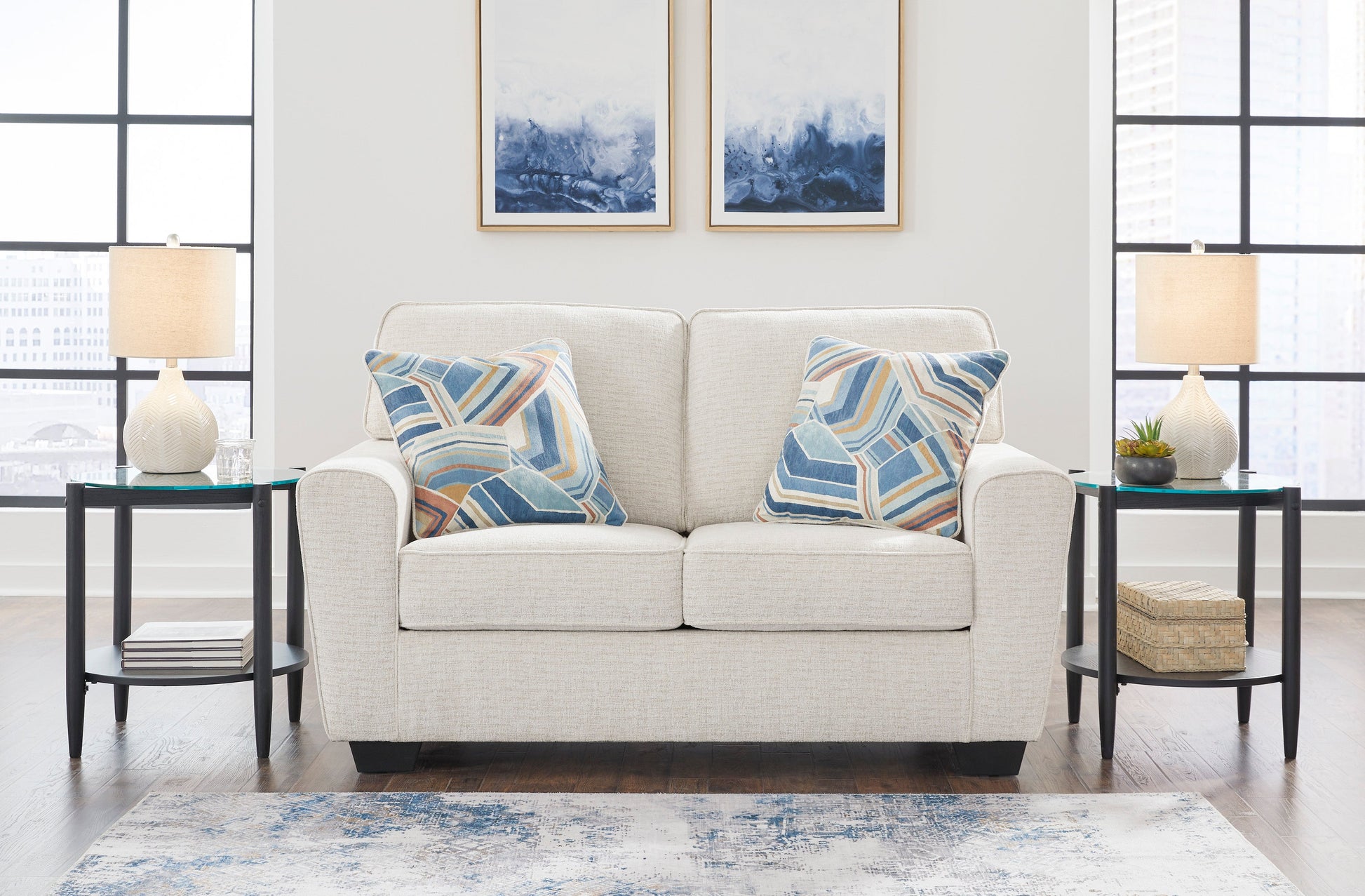 Cashton Snow Living Room Set - SET | 4060438 | 4060435 - Luna Furniture - Dallas Store