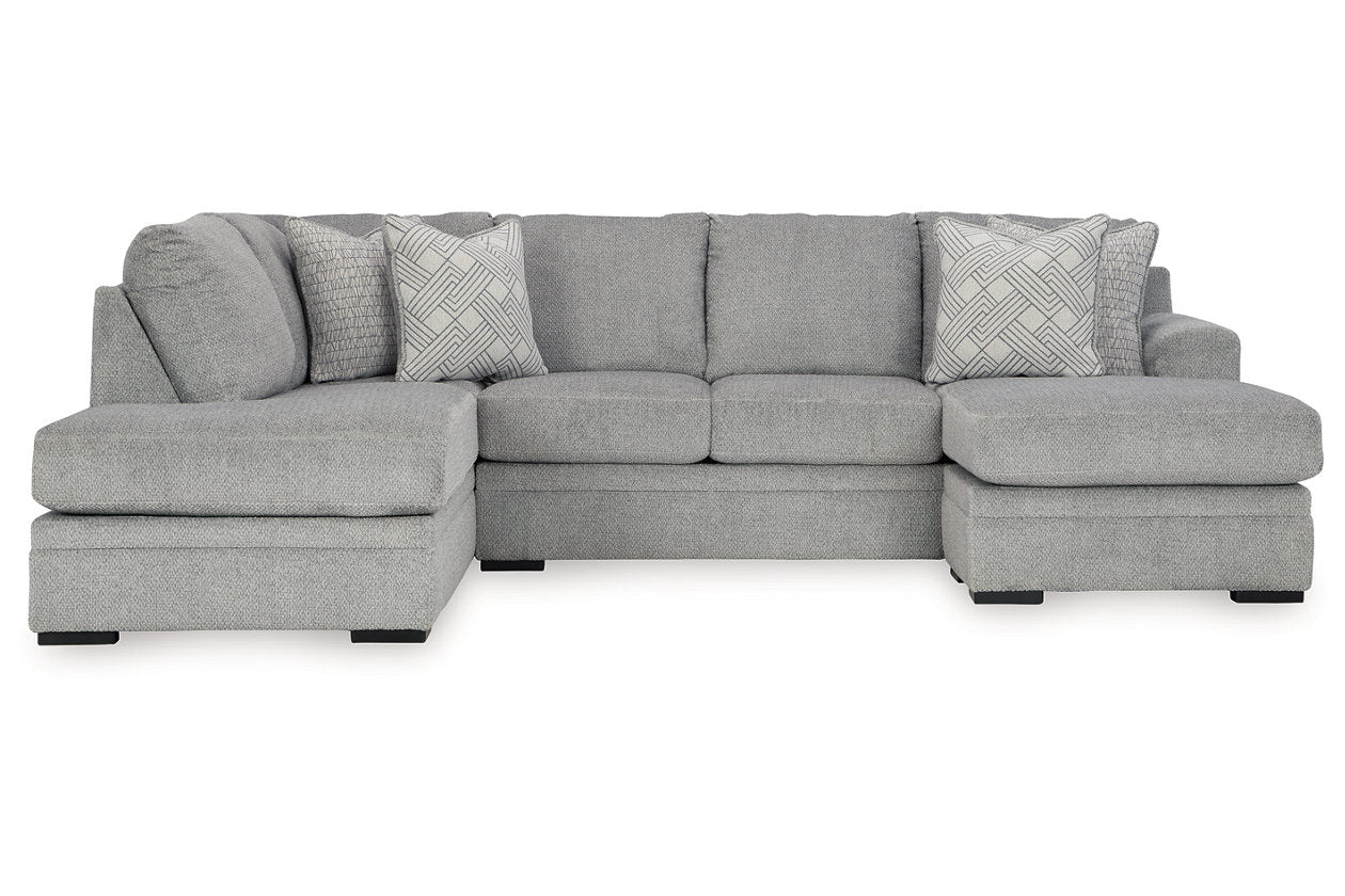 Casselbury Cement 2-Piece LAF Chaise Sectional - SET | 5290603 | 5290616 - Luna Furniture - Dallas Store