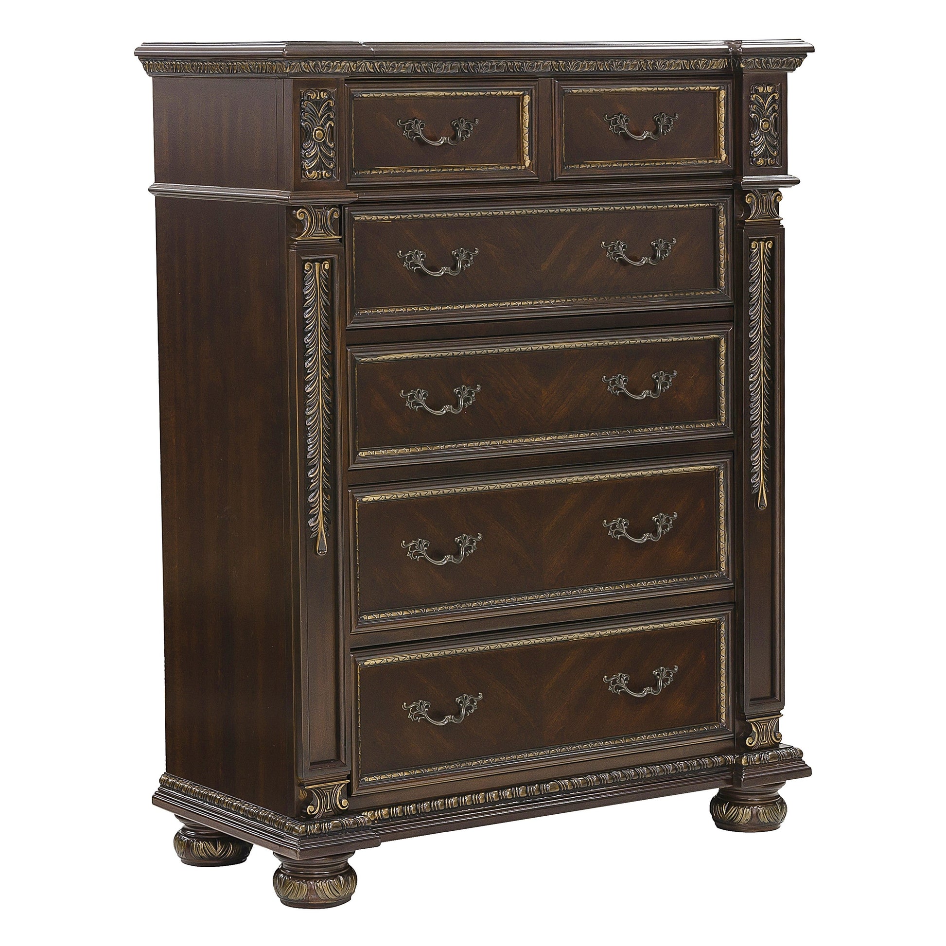Catalonia Cherry Chest - 1824-9 - Luna Furniture - Dallas Store