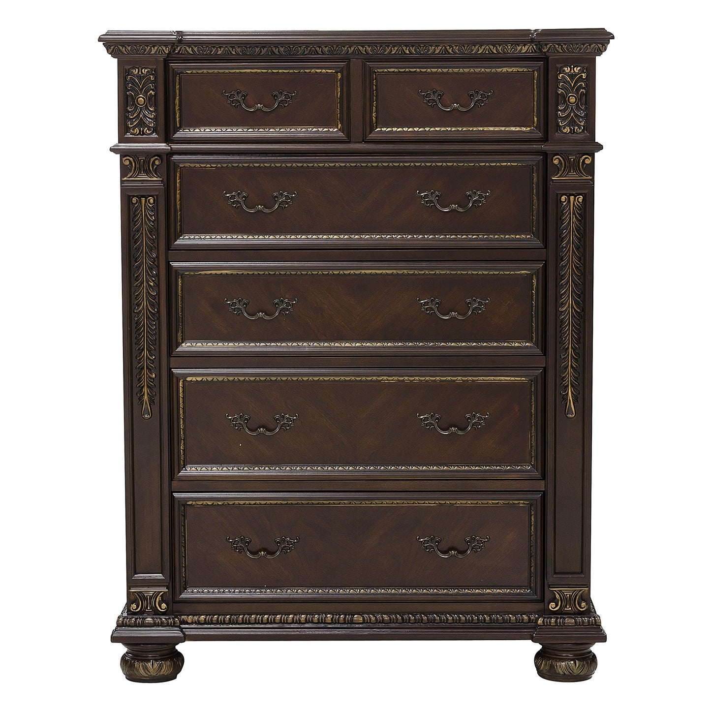 Catalonia Cherry Chest - 1824-9 - Luna Furniture - Dallas Store