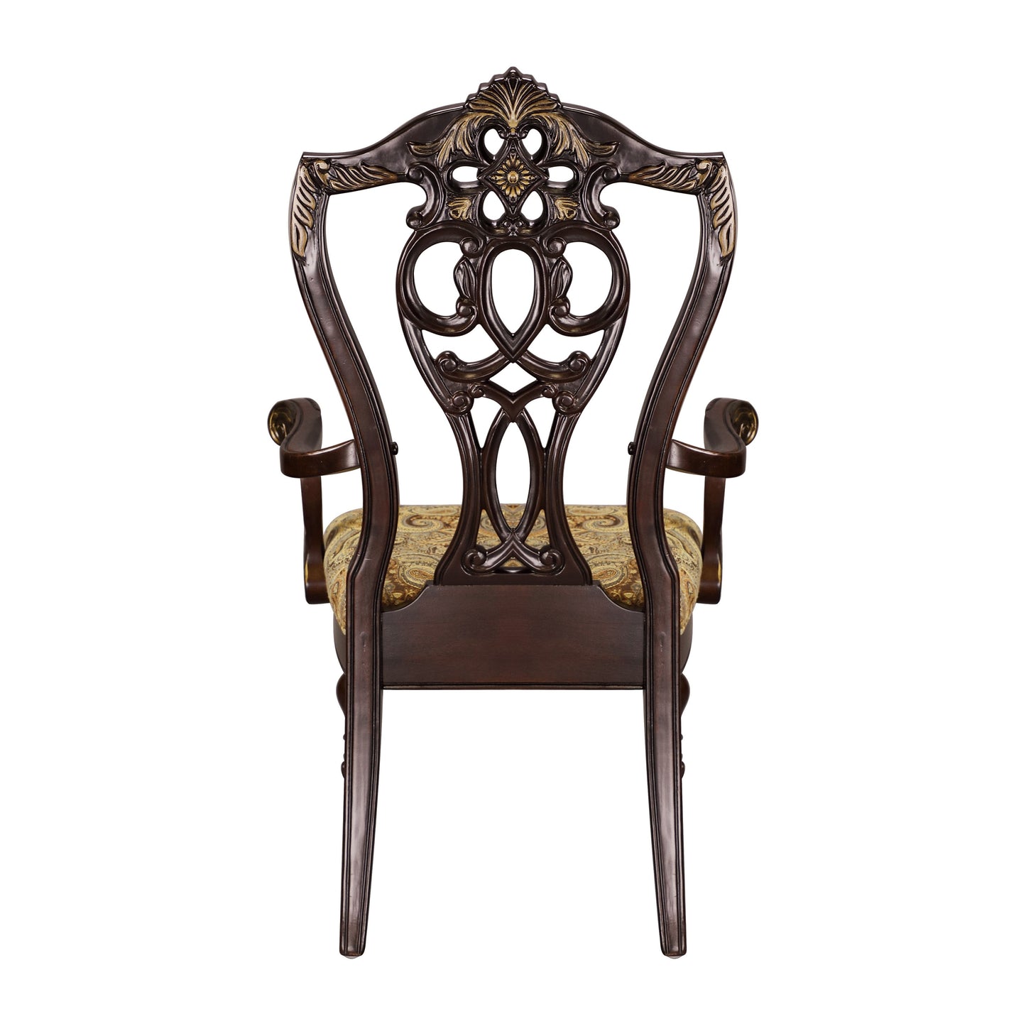 Catalonia Cherry Dining Arm Chair, Set of 2 - 1824A - Luna Furniture - Dallas Store