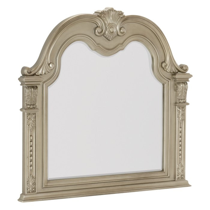 Cavalier Silver Mirror (Mirror Only) - 1757SV-6 - Luna Furniture - Dallas Store
