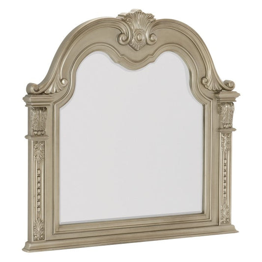 Cavalier Silver Mirror (Mirror Only) - 1757SV-6 - Luna Furniture - Dallas Store