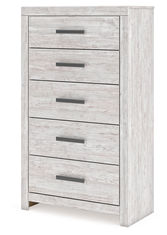 Cayboni Whitewash Chest of Drawers - B3788-46 - Luna Furniture - Dallas Store