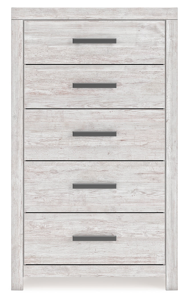 Cayboni Whitewash Chest of Drawers - B3788-46 - Luna Furniture - Dallas Store