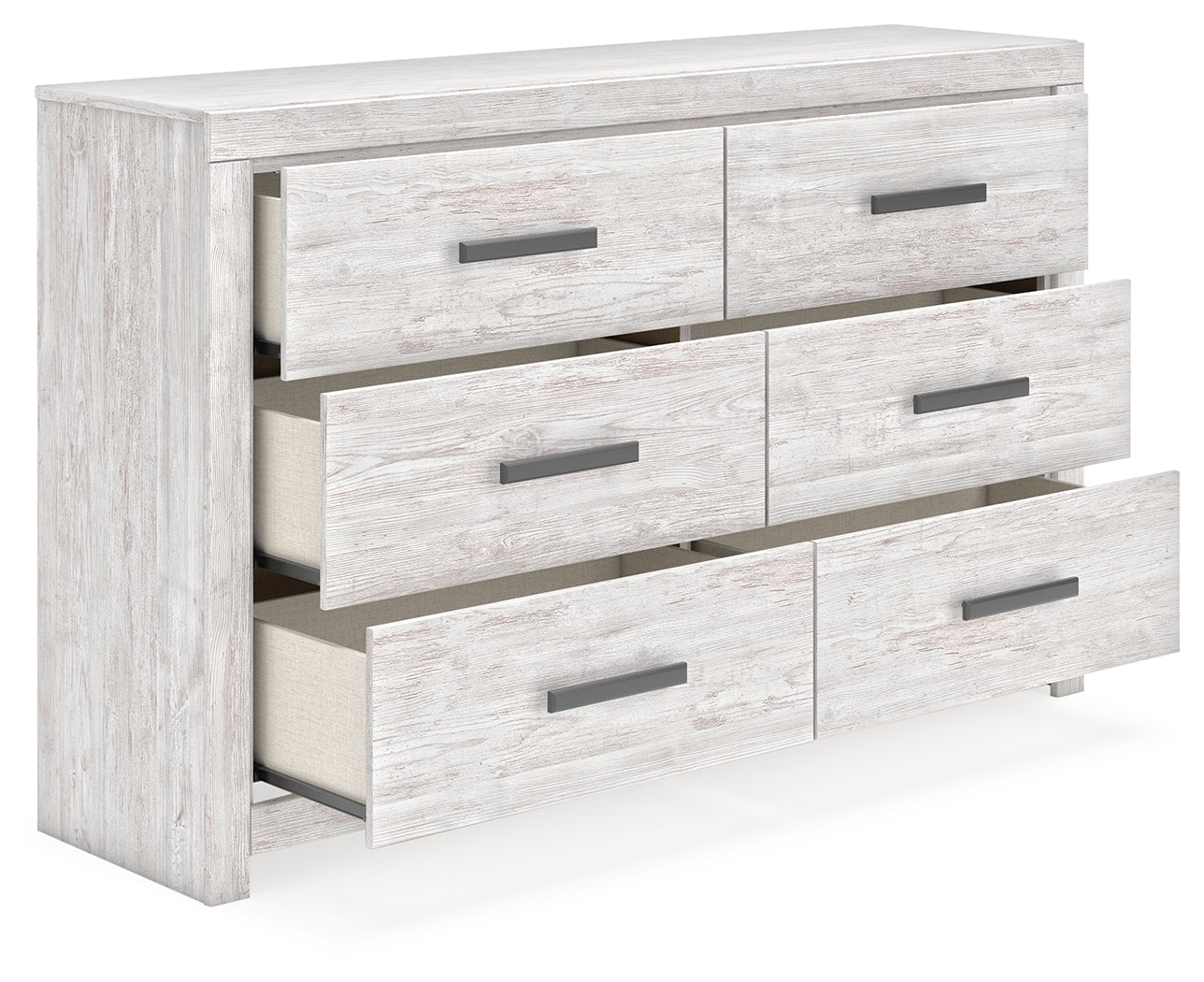 Cayboni Whitewash Dresser - B3788-31 - Luna Furniture - Dallas Store