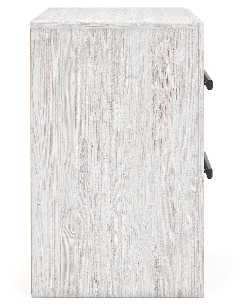 Cayboni Whitewash Nightstand - B3788-92 - Luna Furniture - Dallas Store