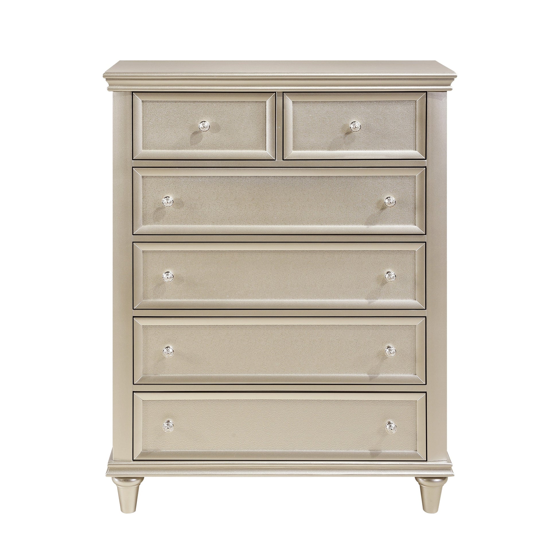 Celandine Silver Chest - 1928-9 - Luna Furniture - Dallas Store
