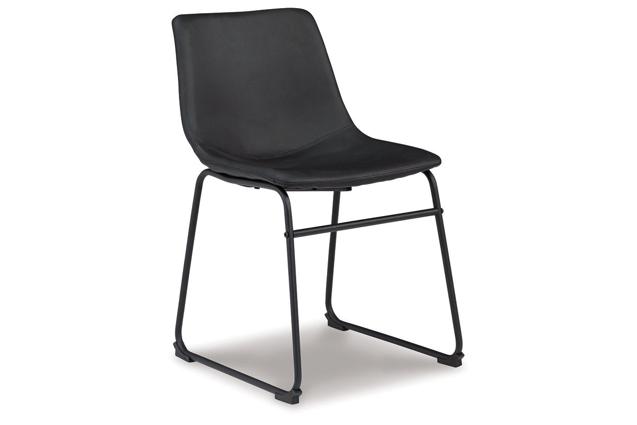 Centiar Black Dining Chair, Set of 2 - D372-06 - Luna Furniture - Dallas Store