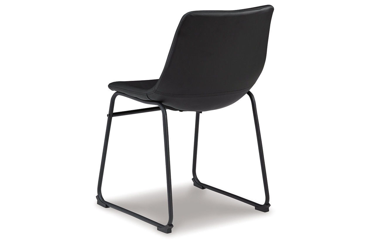 Centiar Black Dining Chair, Set of 2 - D372-06 - Luna Furniture - Dallas Store