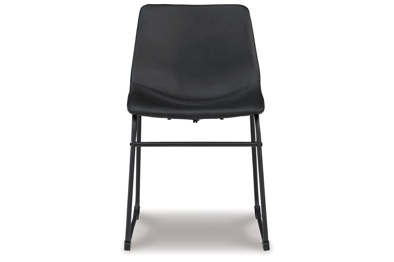Centiar Black Dining Chair, Set of 2 - D372-06 - Luna Furniture - Dallas Store