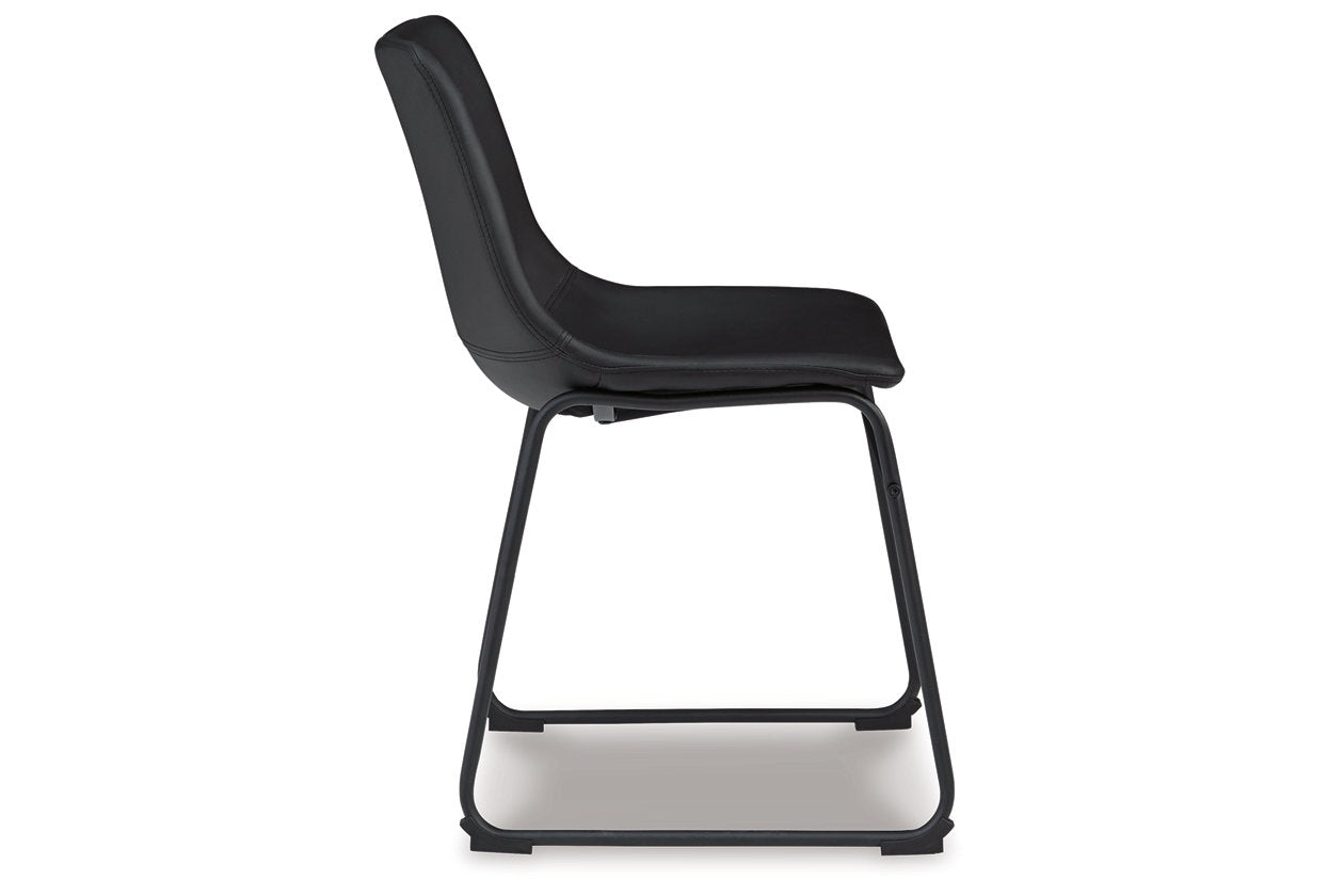 Centiar Black Dining Chair, Set of 2 - D372-06 - Luna Furniture - Dallas Store
