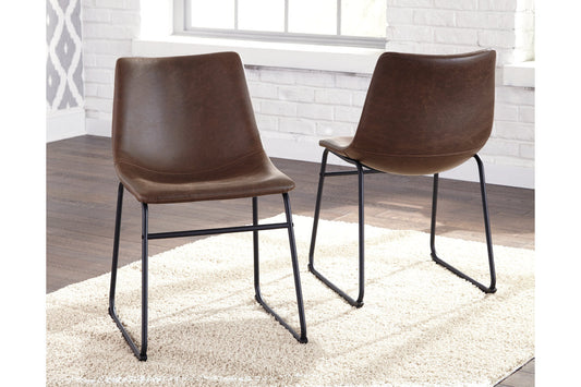 Centiar Brown Dining Chair, Set of 2 - D372-01 - Luna Furniture - Dallas Store