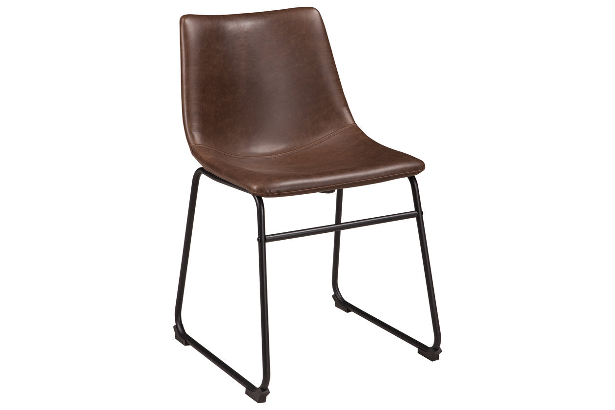 Centiar Brown Dining Chair, Set of 2 - D372-01 - Luna Furniture - Dallas Store