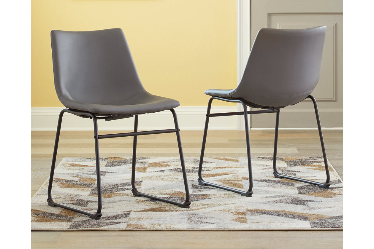 Centiar Gray Dining Chair, Set of 2 - D372-08 - Luna Furniture - Dallas Store