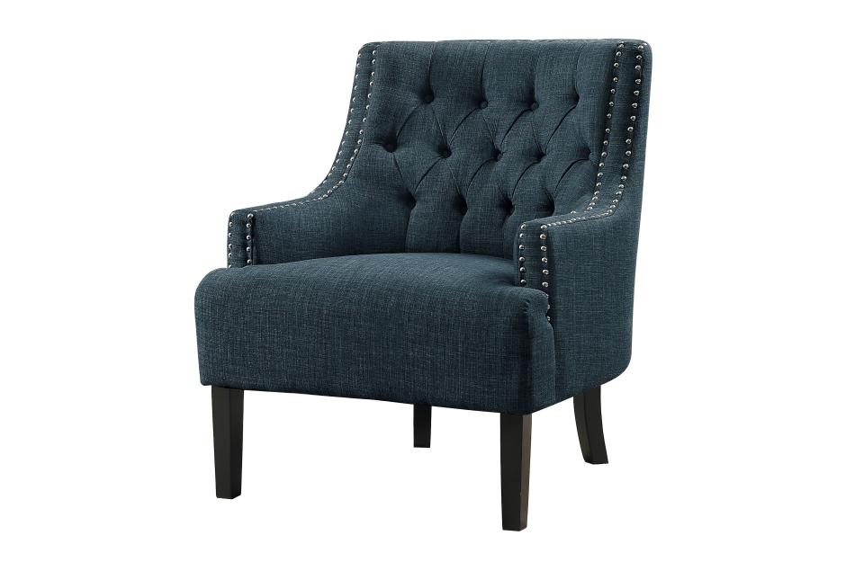 Charisma Indigo Accent Chair - 1194IN - Luna Furniture - Dallas Store