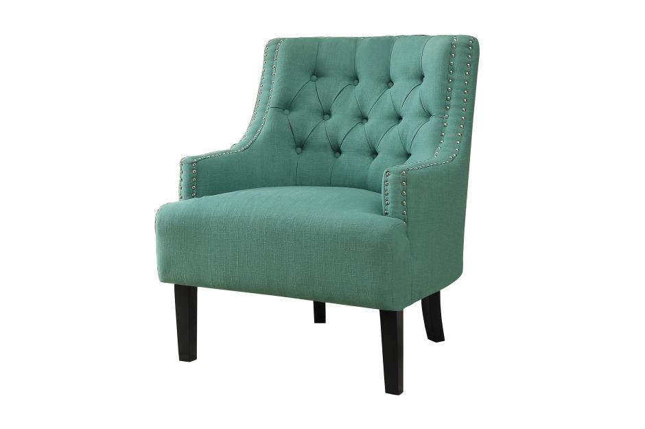 Charisma Teal Accent Chair - 1194TL - Luna Furniture - Dallas Store
