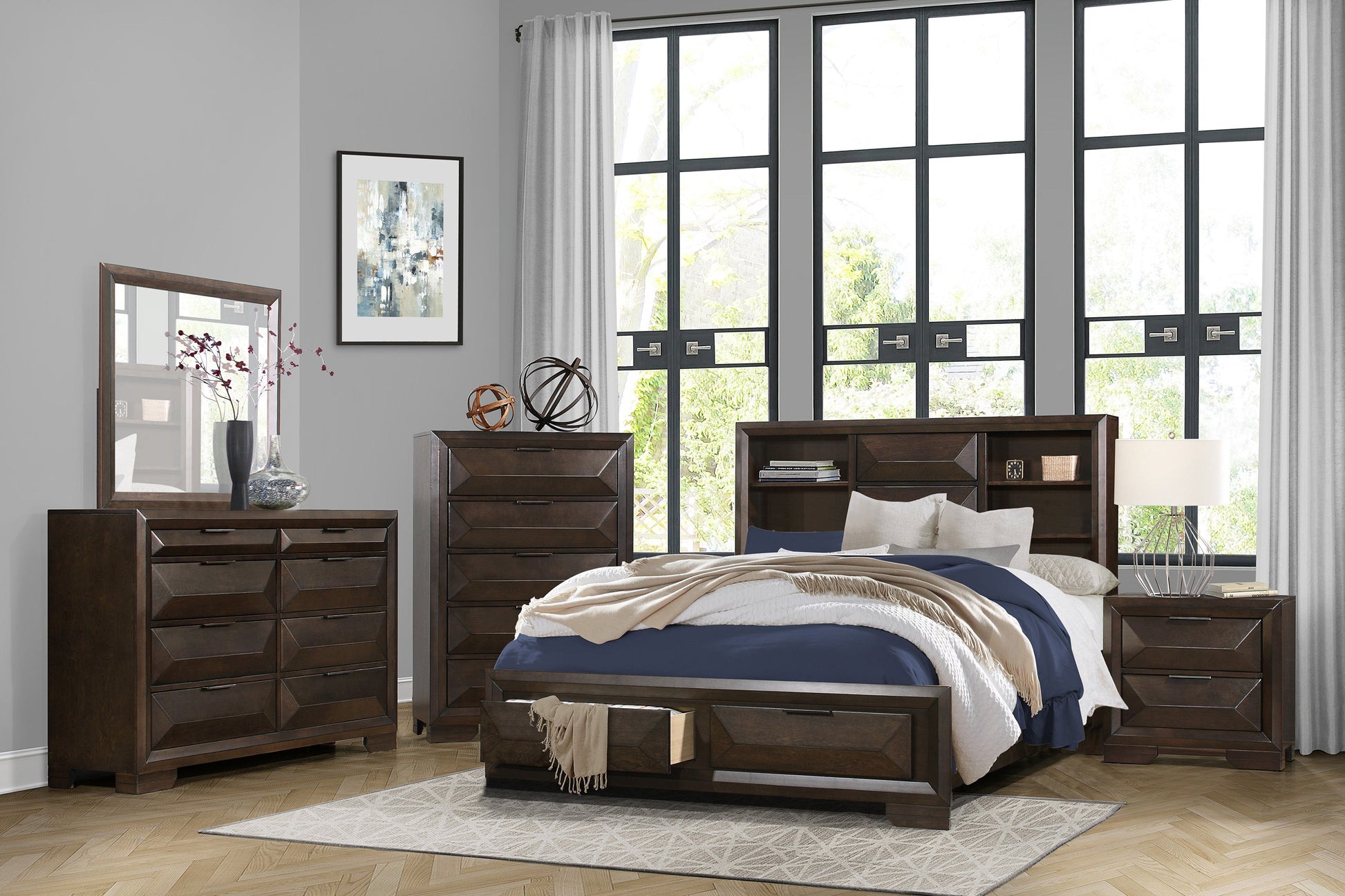 Chesky Nightstand - 1753-4 - Luna Furniture - Dallas Store