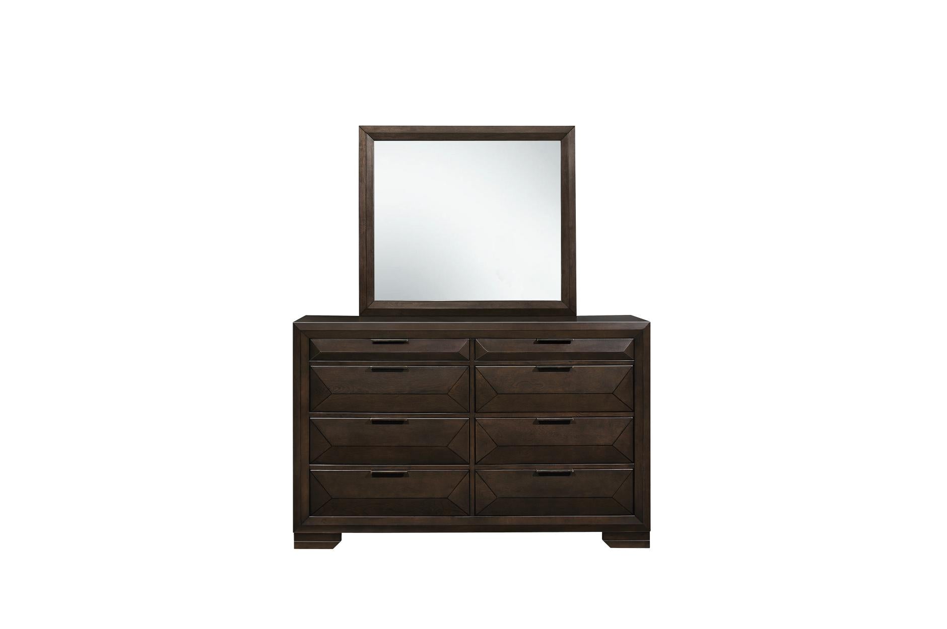 Chesky Warm Espresso Dresser - 1753-5 - Luna Furniture - Dallas Store