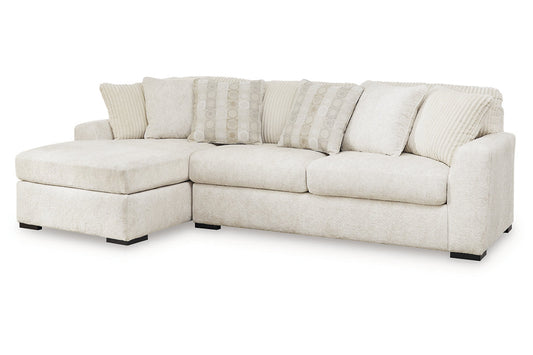 Chessington Ivory 2-Piece LAF Chaise Sectional - SET | 6190416 | 6190467 - Luna Furniture - Dallas Store