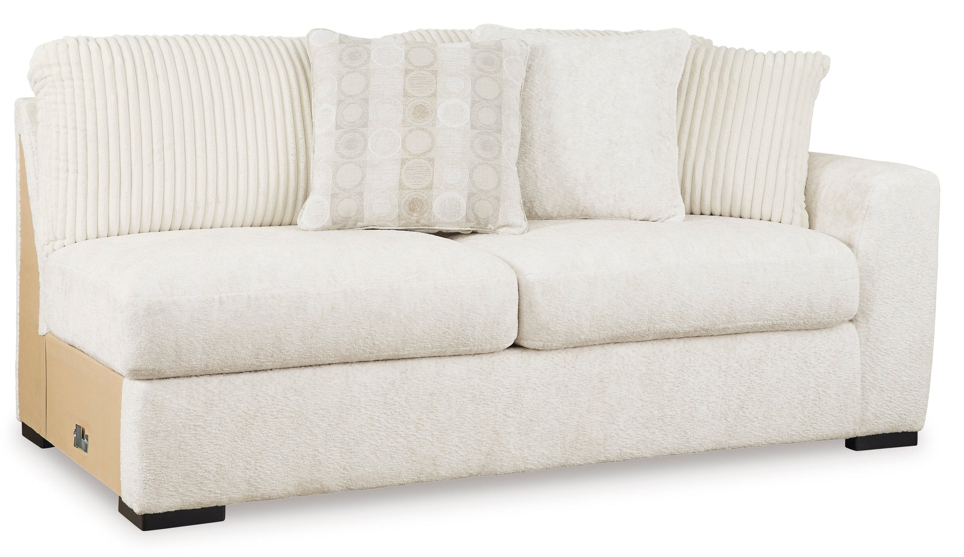 Chessington Ivory 4-Piece LAF Chaise Sectional - SET | 6190416 | 6190434 | 6190467 | 6190477 - Luna Furniture - Dallas Store