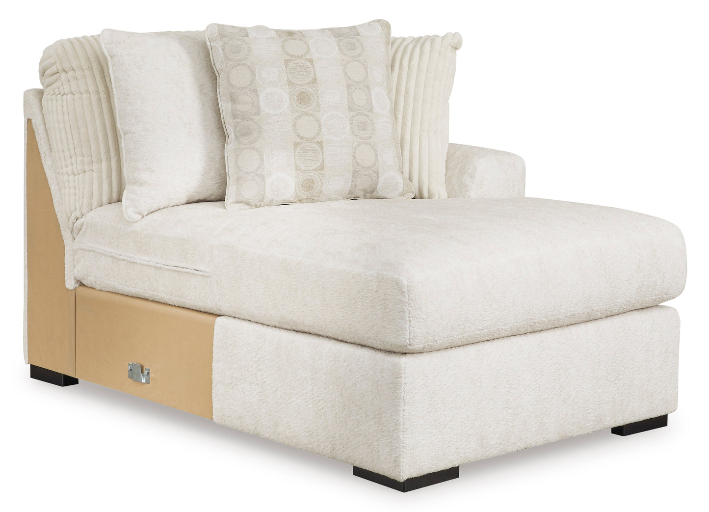 Chessington Ivory 4-Piece RAF Chaise Sectional - SET | 6190417 | 6190434 | 6190466 | 6190477 - Luna Furniture - Dallas Store