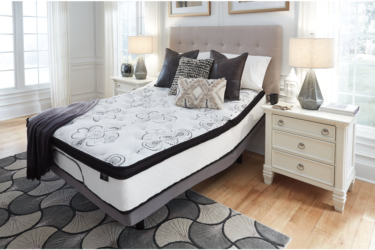Chime 12 Inch Hybrid White Queen Mattress in a Box - M69731 - Luna Furniture - Dallas Store
