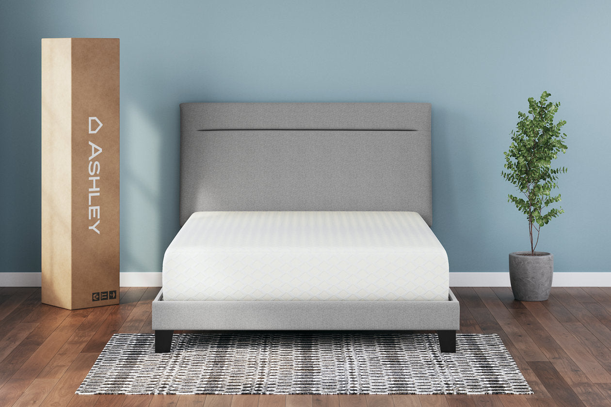 Chime 12 Inch Memory Foam White Full Mattress in a Box - M72721 - Luna Furniture - Dallas Store