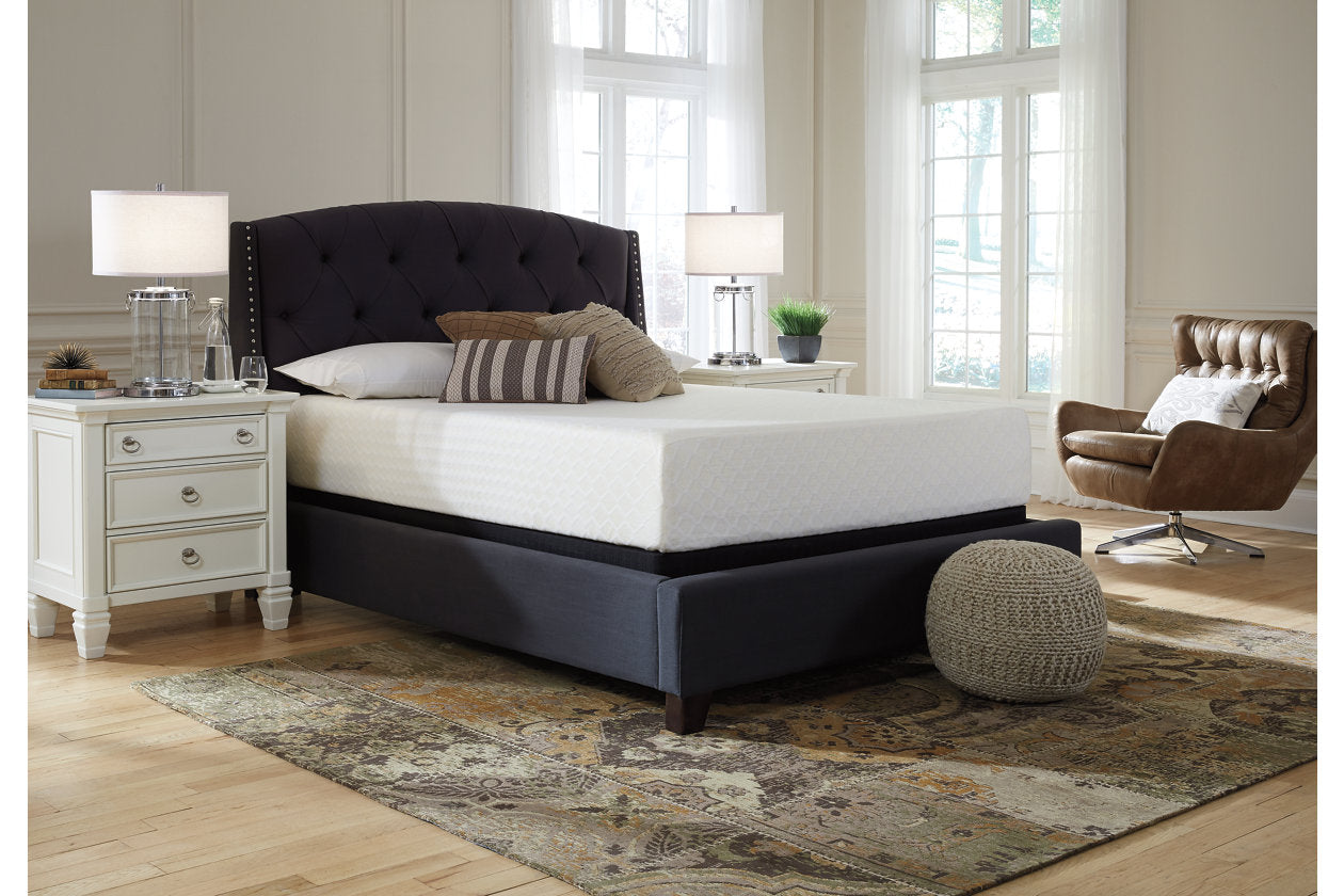 Chime 12 Inch Memory Foam White Full Mattress in a Box - M72721 - Luna Furniture - Dallas Store