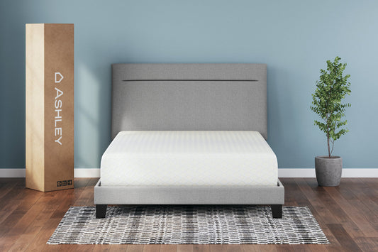 Chime 12 Inch Memory Foam White King Mattress in a Box - M72741 - Luna Furniture - Dallas Store