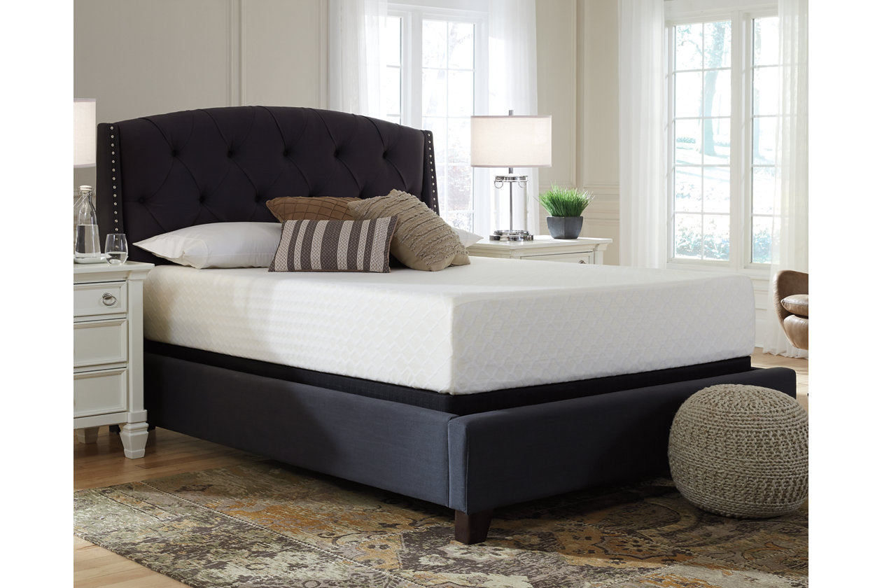 Chime 12 Inch Memory Foam White King Mattress in a Box - M72741 - Luna Furniture - Dallas Store