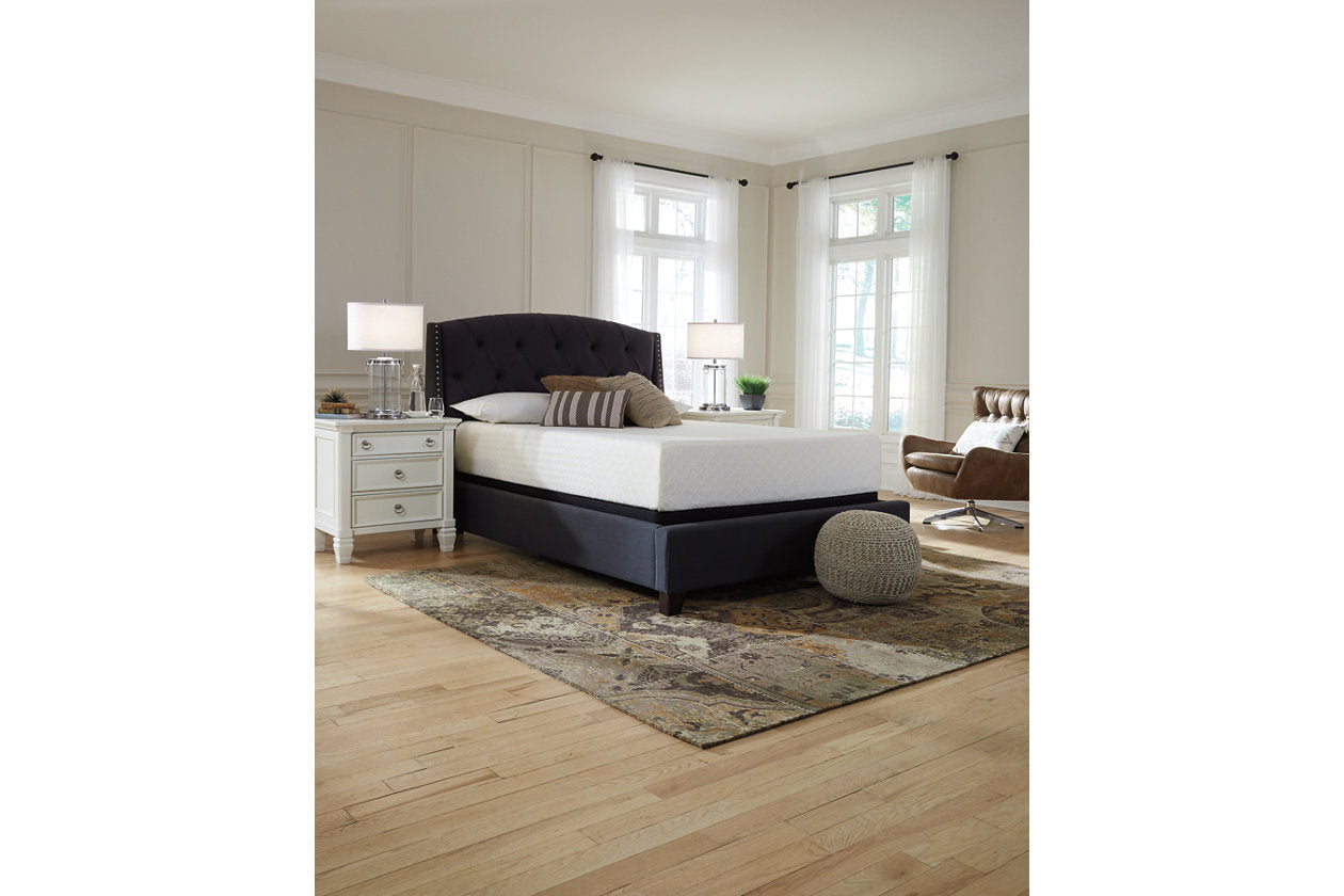 Chime 12 Inch Memory Foam White Queen Mattress in a Box - M72731 - Luna Furniture - Dallas Store