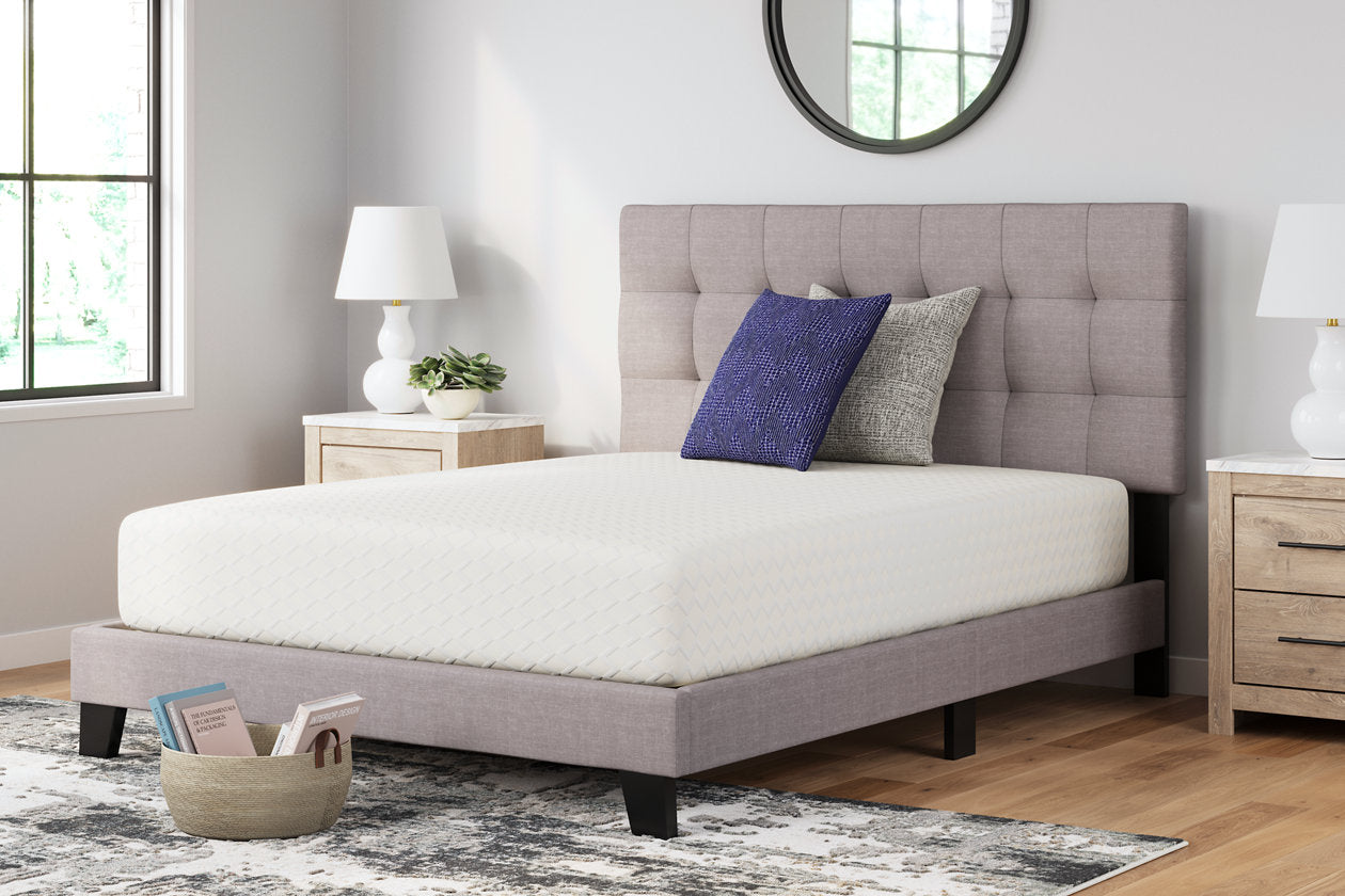 Chime 12 Inch Memory Foam White Queen Mattress in a Box - M72731 - Luna Furniture - Dallas Store