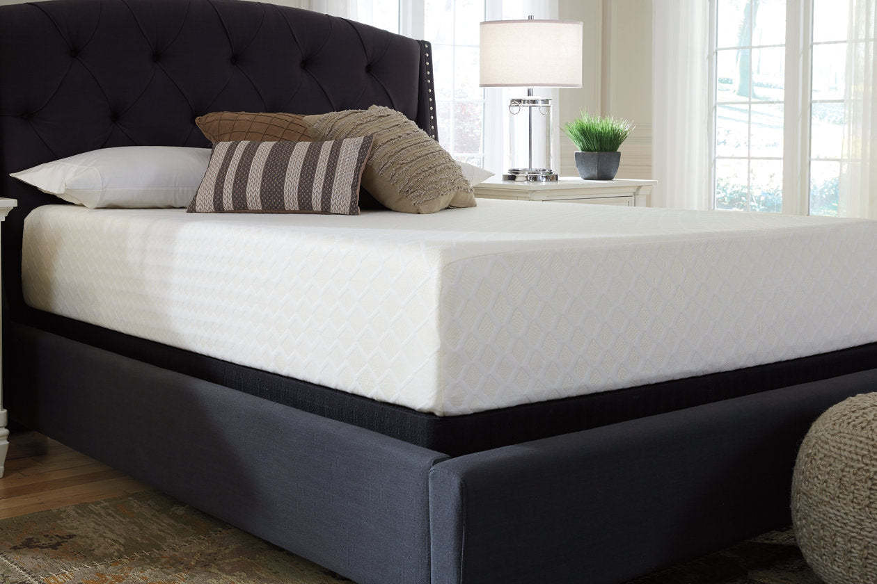 Chime 12 Inch Memory Foam White Twin Mattress in a Box - M72711 - Luna Furniture - Dallas Store