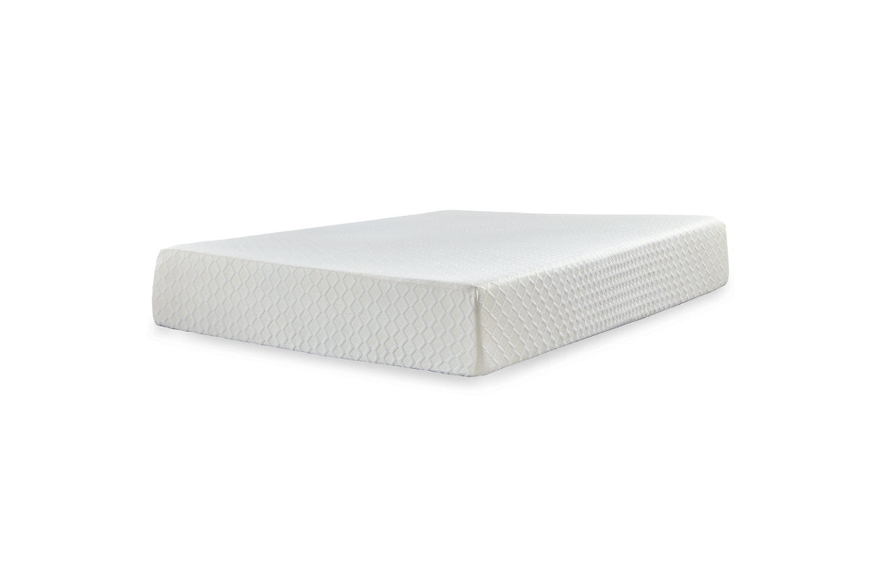 Chime 12 Inch Memory Foam White Twin Mattress in a Box - M72711 - Luna Furniture - Dallas Store