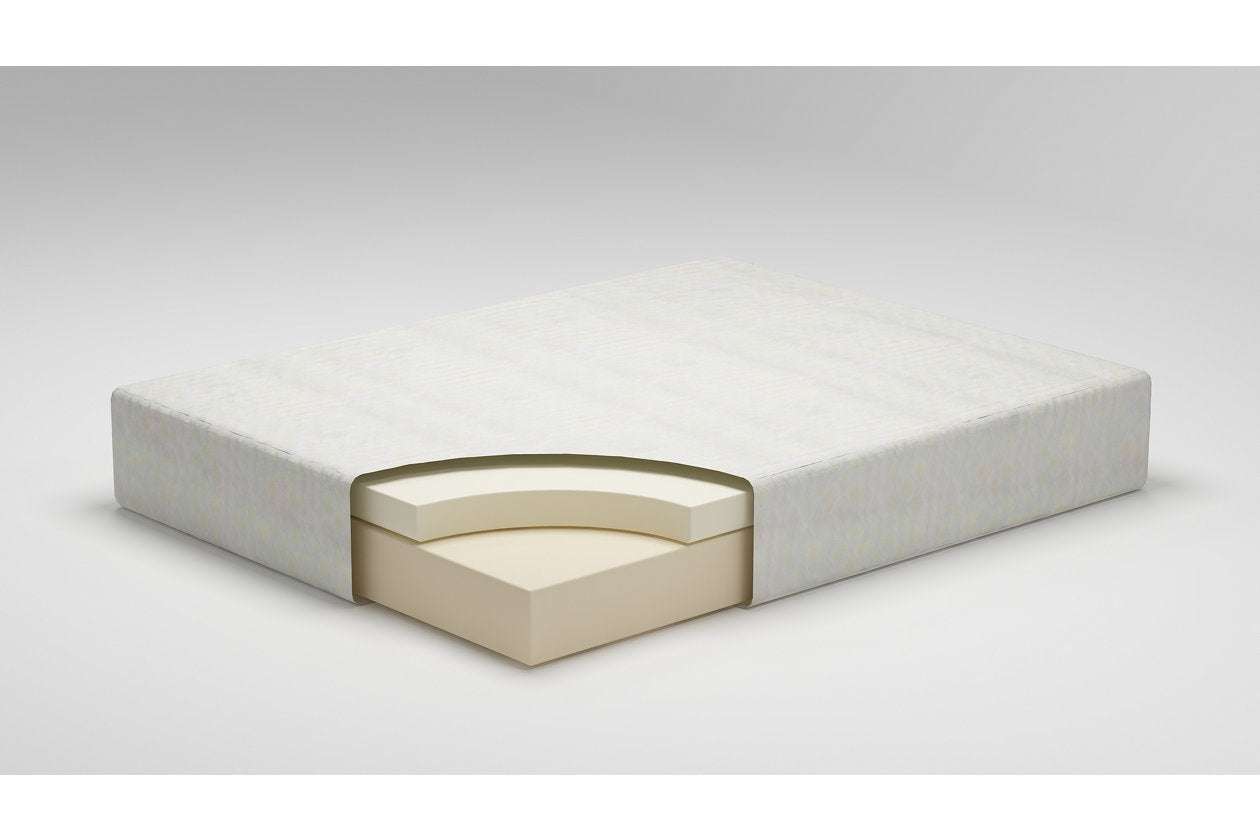 Chime 12 Inch Memory Foam White Twin Mattress in a Box - M72711 - Luna Furniture - Dallas Store