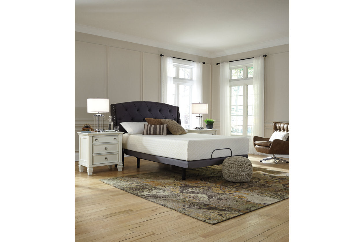 Chime 12 Inch Memory Foam White Twin Mattress in a Box - M72711 - Luna Furniture - Dallas Store