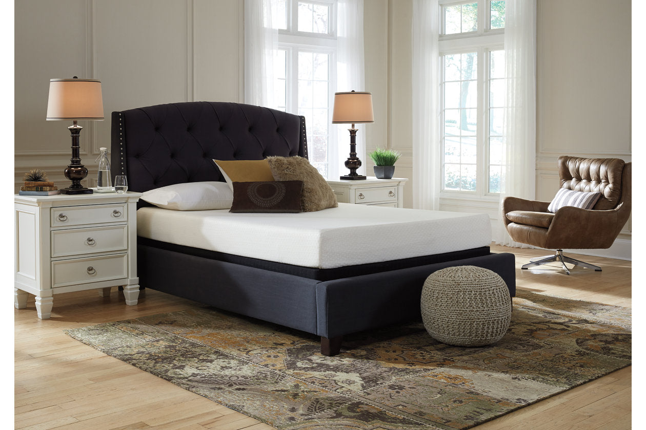 Chime 8 Inch Memory Foam White Full Mattress in a Box - M72621 - Luna Furniture - Dallas Store