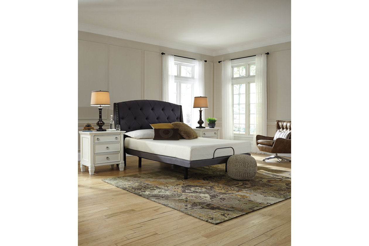 Chime 8 Inch Memory Foam White King Mattress in a Box - M72641 - Luna Furniture - Dallas Store