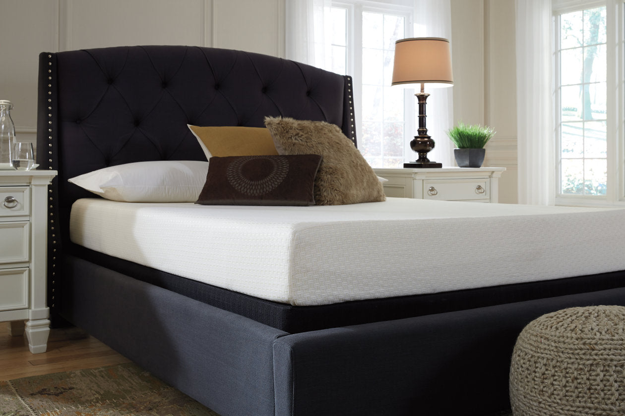 Chime 8 Inch Memory Foam White Queen Mattress in a Box - M72631 - Luna Furniture - Dallas Store