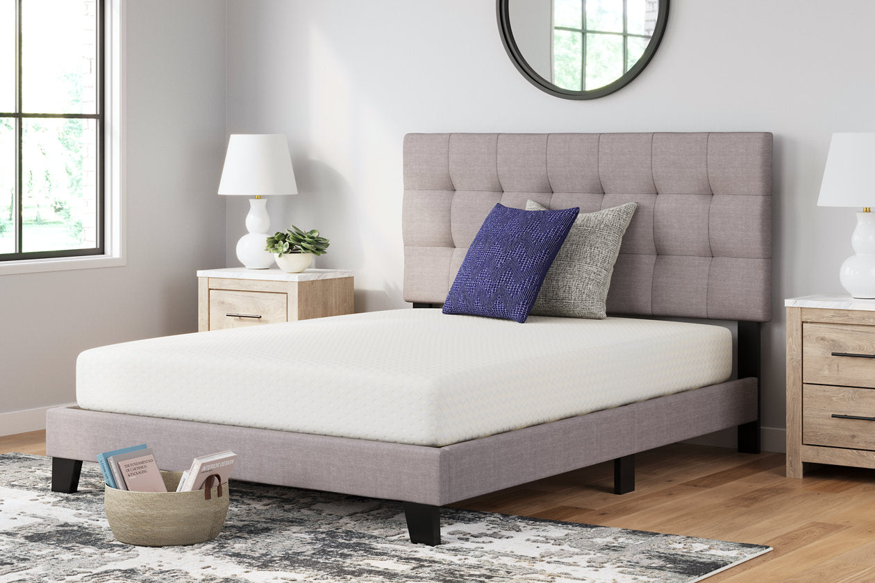 Chime 8 Inch Memory Foam White Queen Mattress in a Box - M72631 - Luna Furniture - Dallas Store