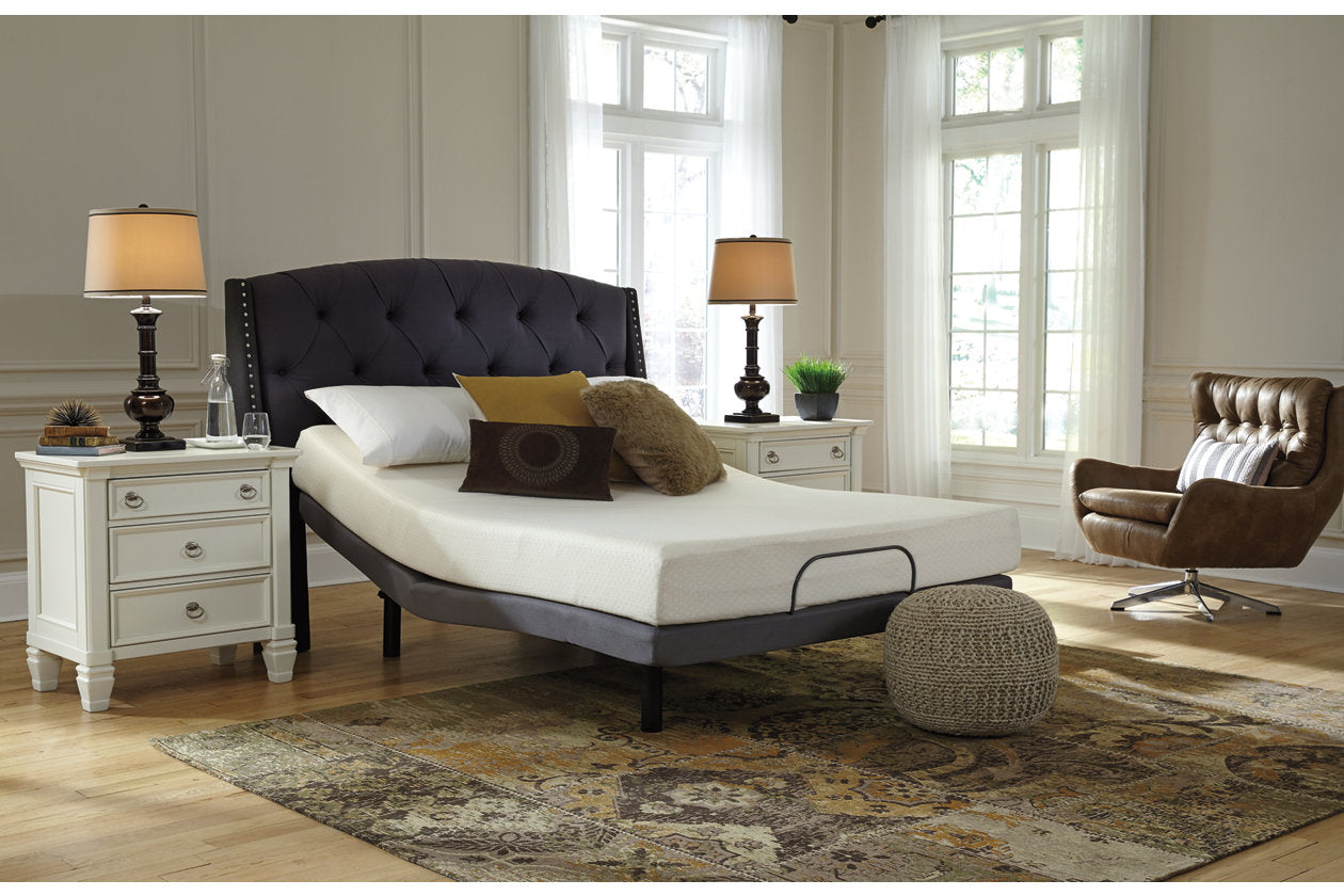 Chime 8 Inch Memory Foam White Twin Mattress in a Box - M72611 - Luna Furniture - Dallas Store