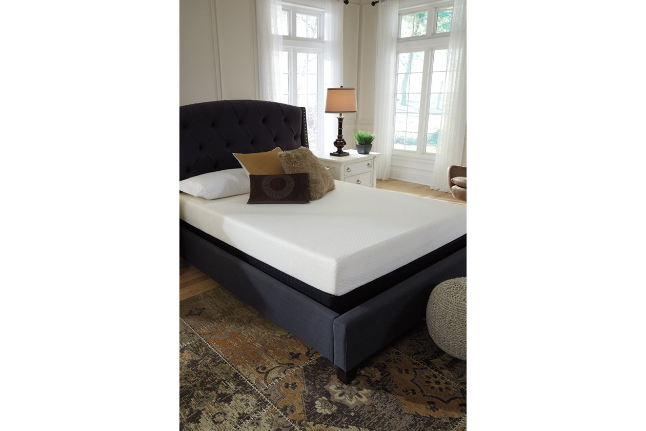 Chime 8 Inch Memory Foam White Twin Mattress in a Box - M72611 - Luna Furniture - Dallas Store